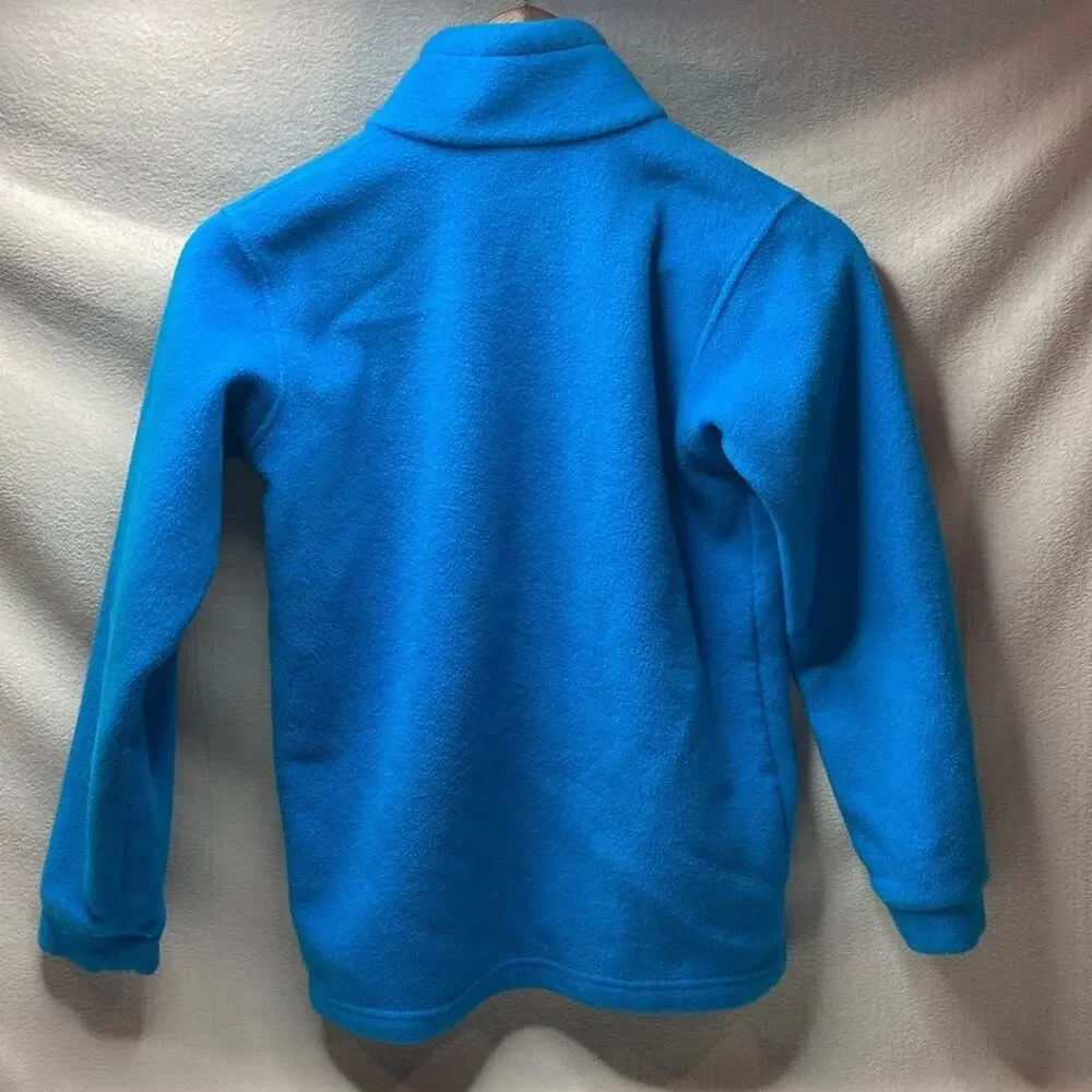 Columbia blue full zip jacket size medium